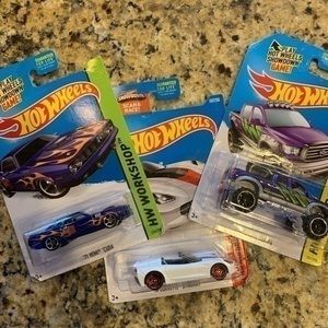 Hot wheels set of 3 vintage